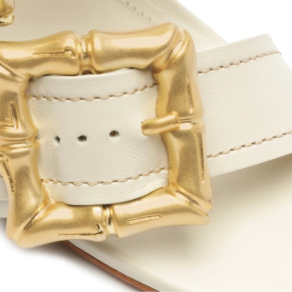 BNIB Schutz Enola Sandal in Pearl - Picture 5 of 7